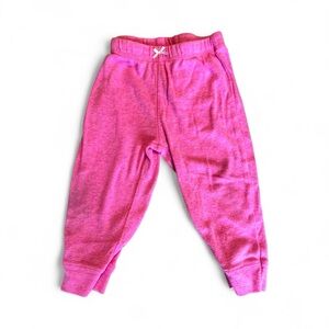 Carter's Pink Jogger Sweatpants with Elastic Waistband